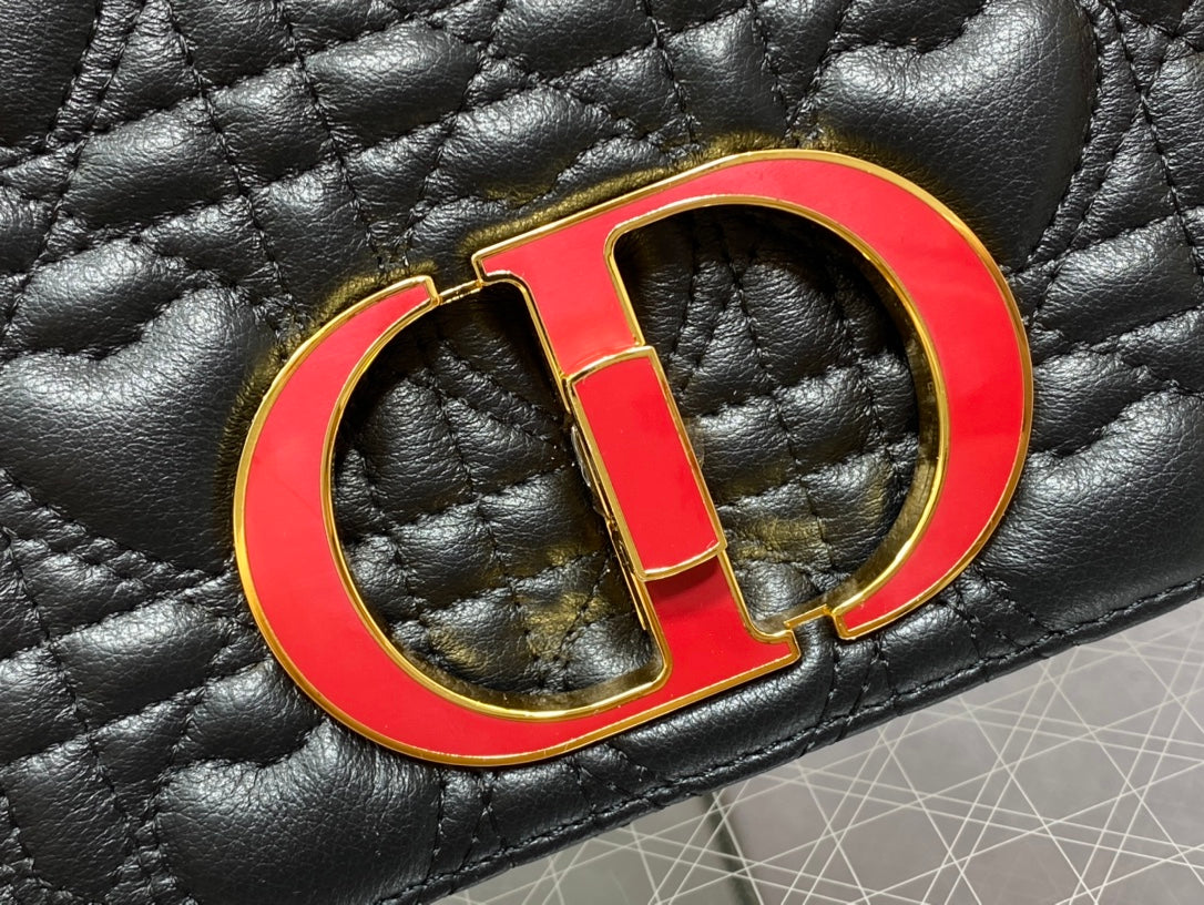 Dior-Caro 愛心七夕系列 小號 白色