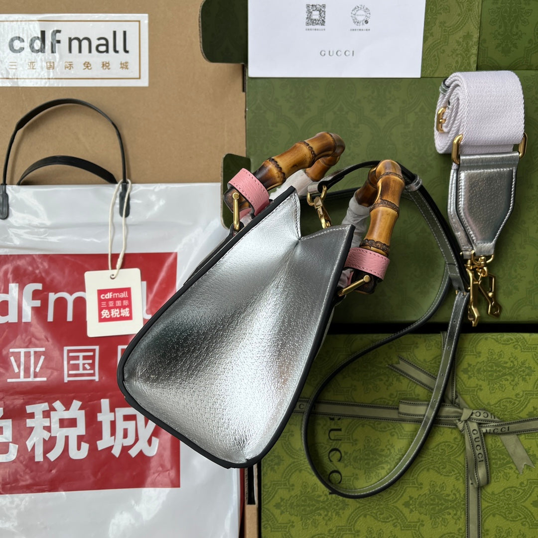 古G家-竹節包 托特包 迷你號 20x16x10cm