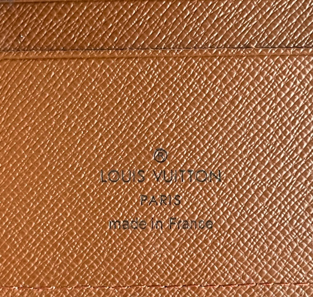 LV M80770 白色水波紋 新款男士短夾