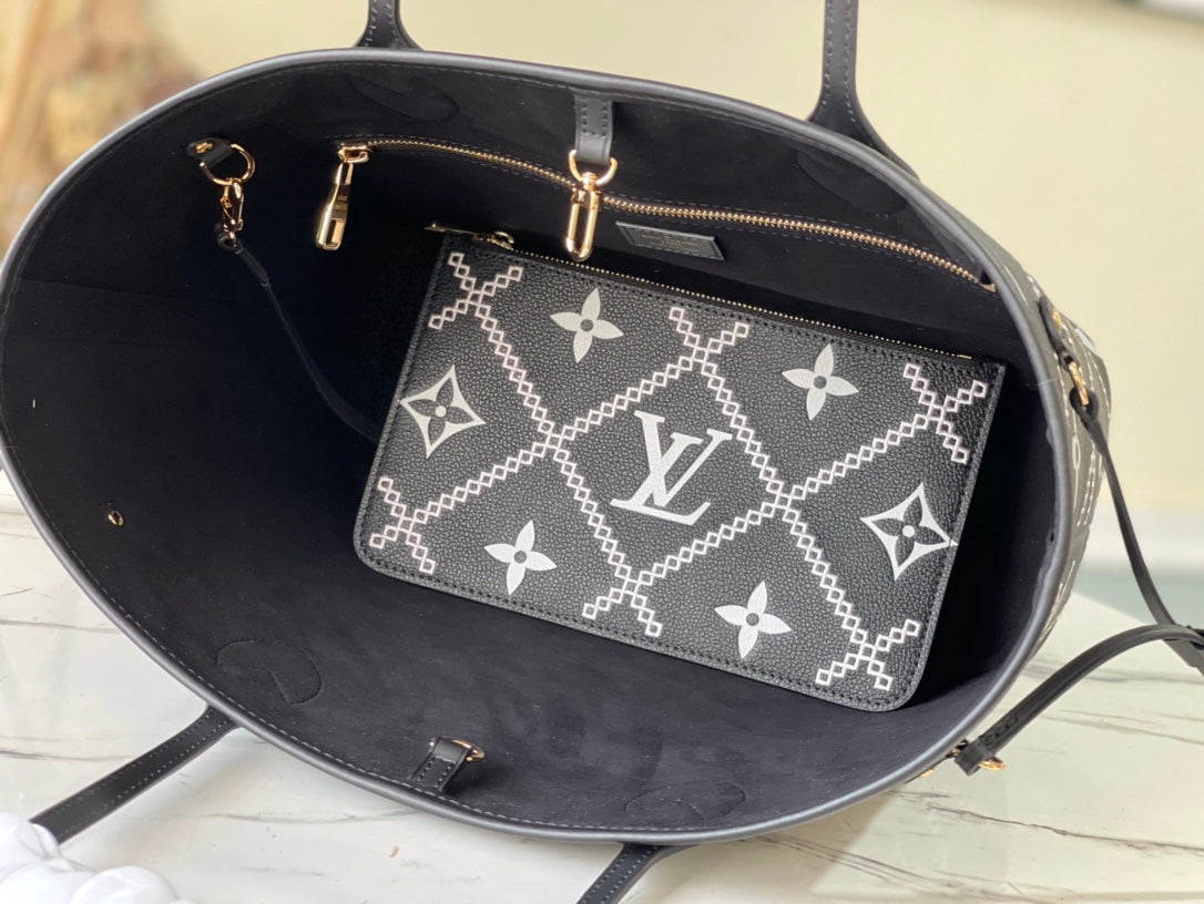 M46040 路L家-2022 春季系列 Neverfull 手袋 黑色