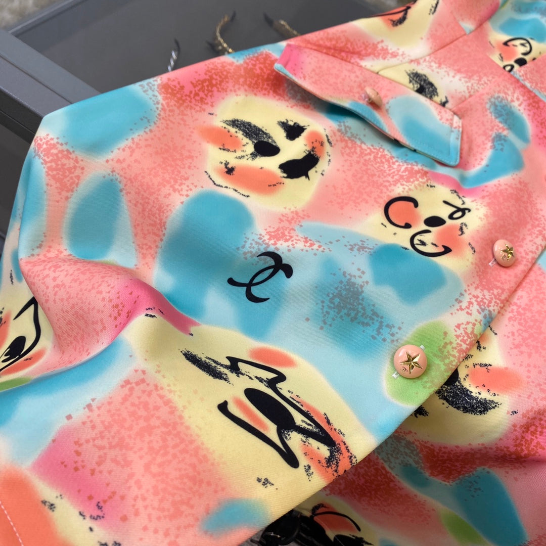 小香家-vintage中古系列輕薄面料連衣裙