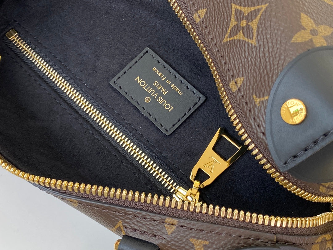 M45571 路L家-Petite Malle Souple 手袋 黑色