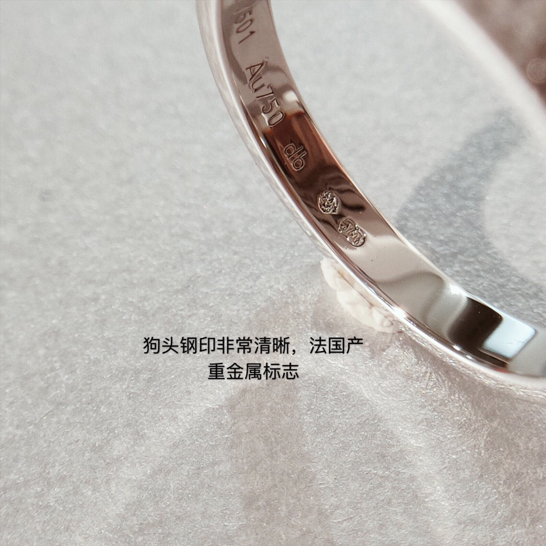 Cartier Love 細版滿天星戒指