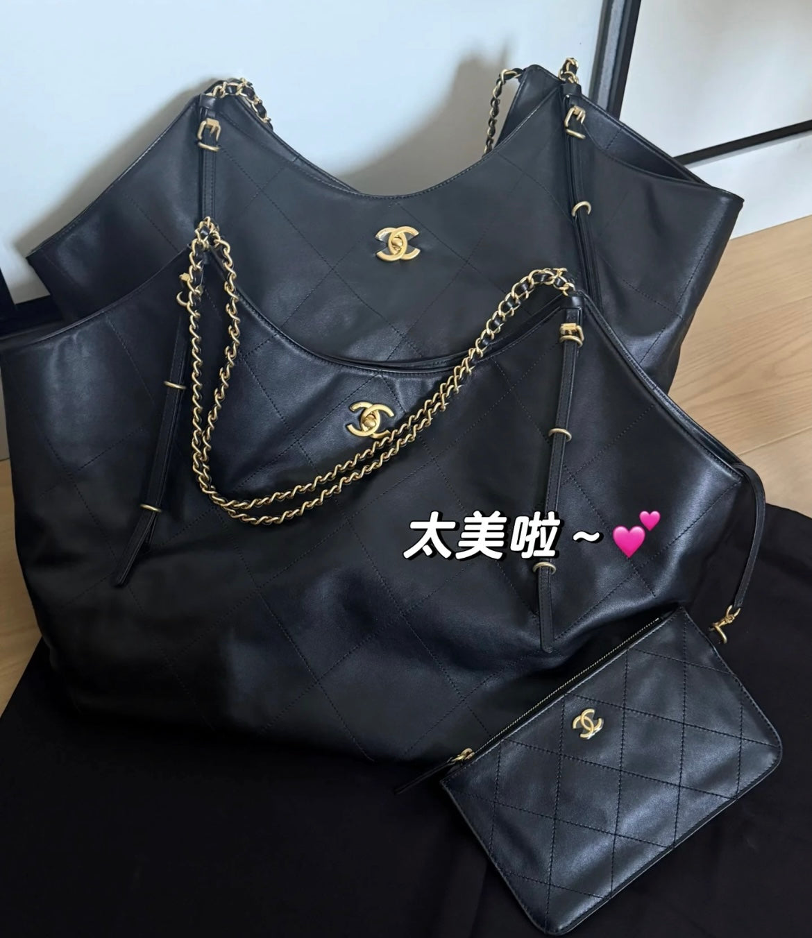 小香家-25S 托特包大號 黑色