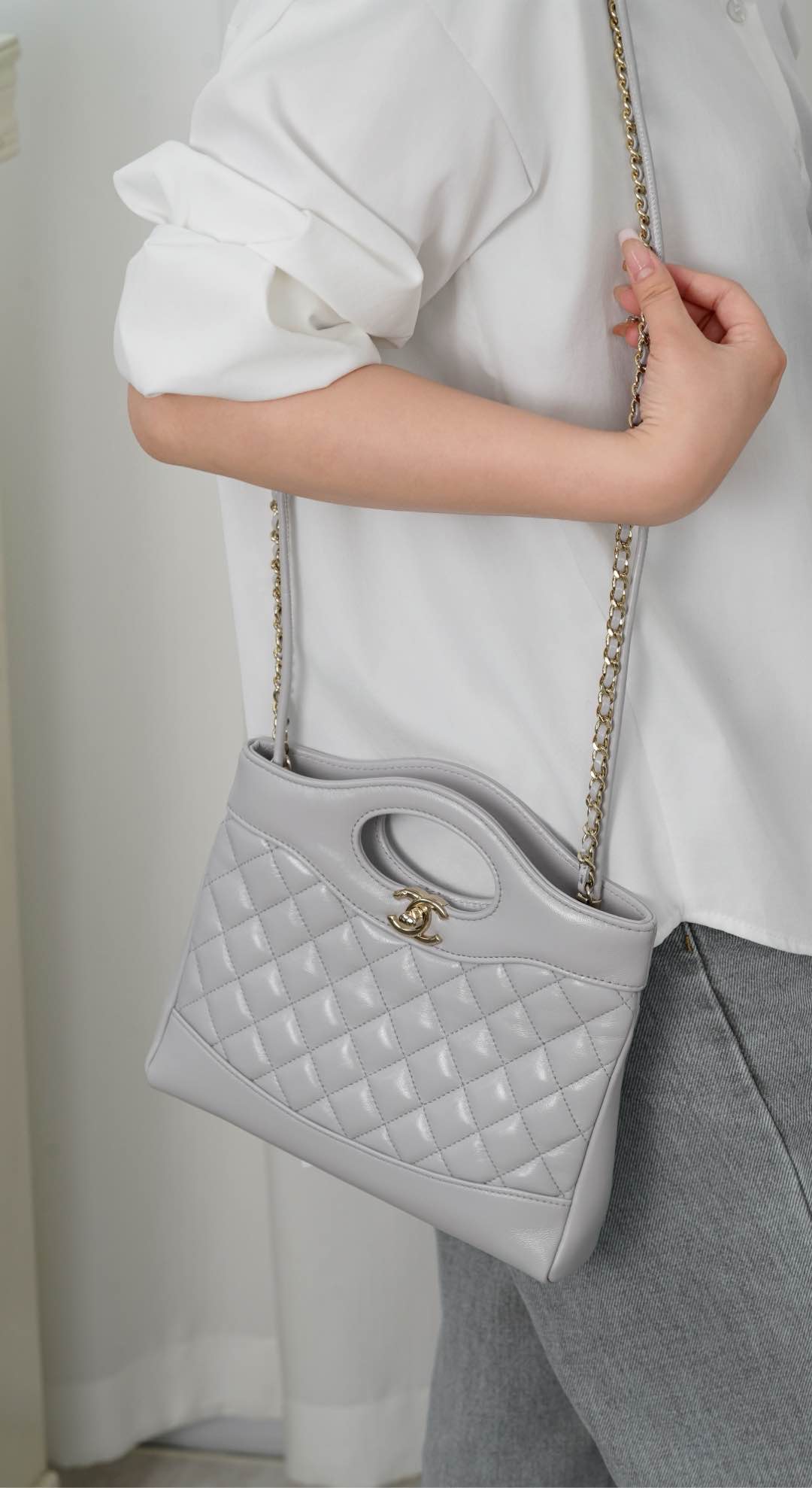 小香家-25P 31bag mini 淺灰