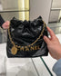 小香家-23s 22Mini bag 原產皮 黑金