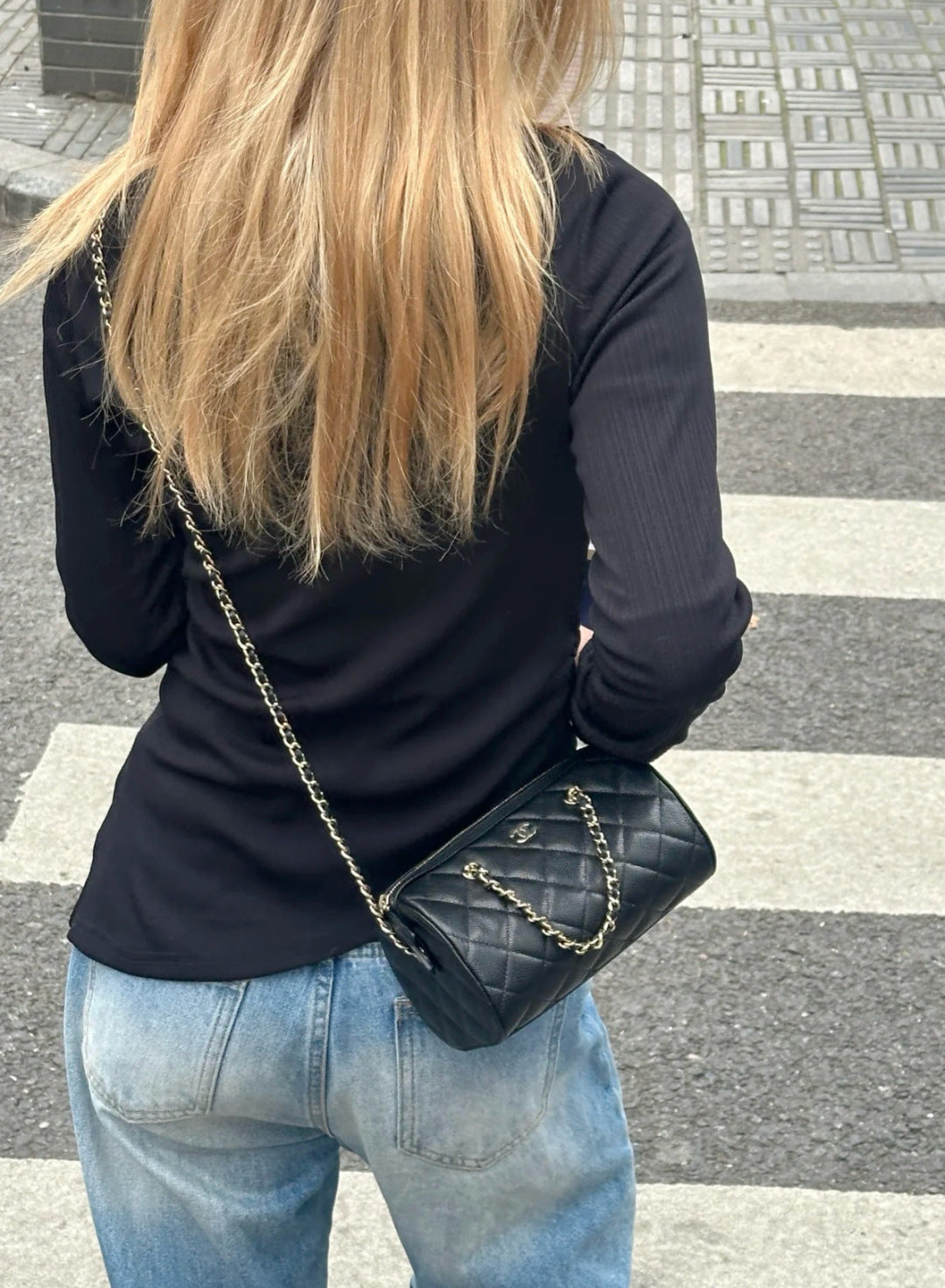 小香家-25P 春夏中球牛皮mini保齡球 黑色