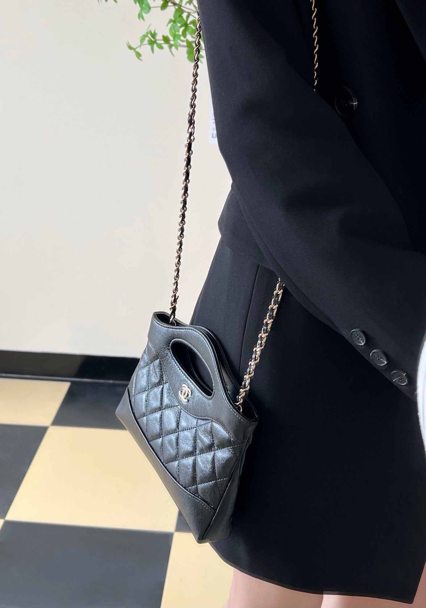 小香家-Nano31 Bag 橫版Mini 黑色