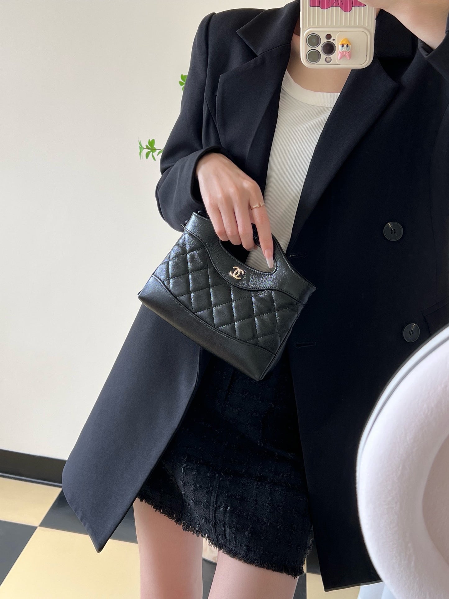 小香家-Nano31 Bag 橫版Mini 黑色