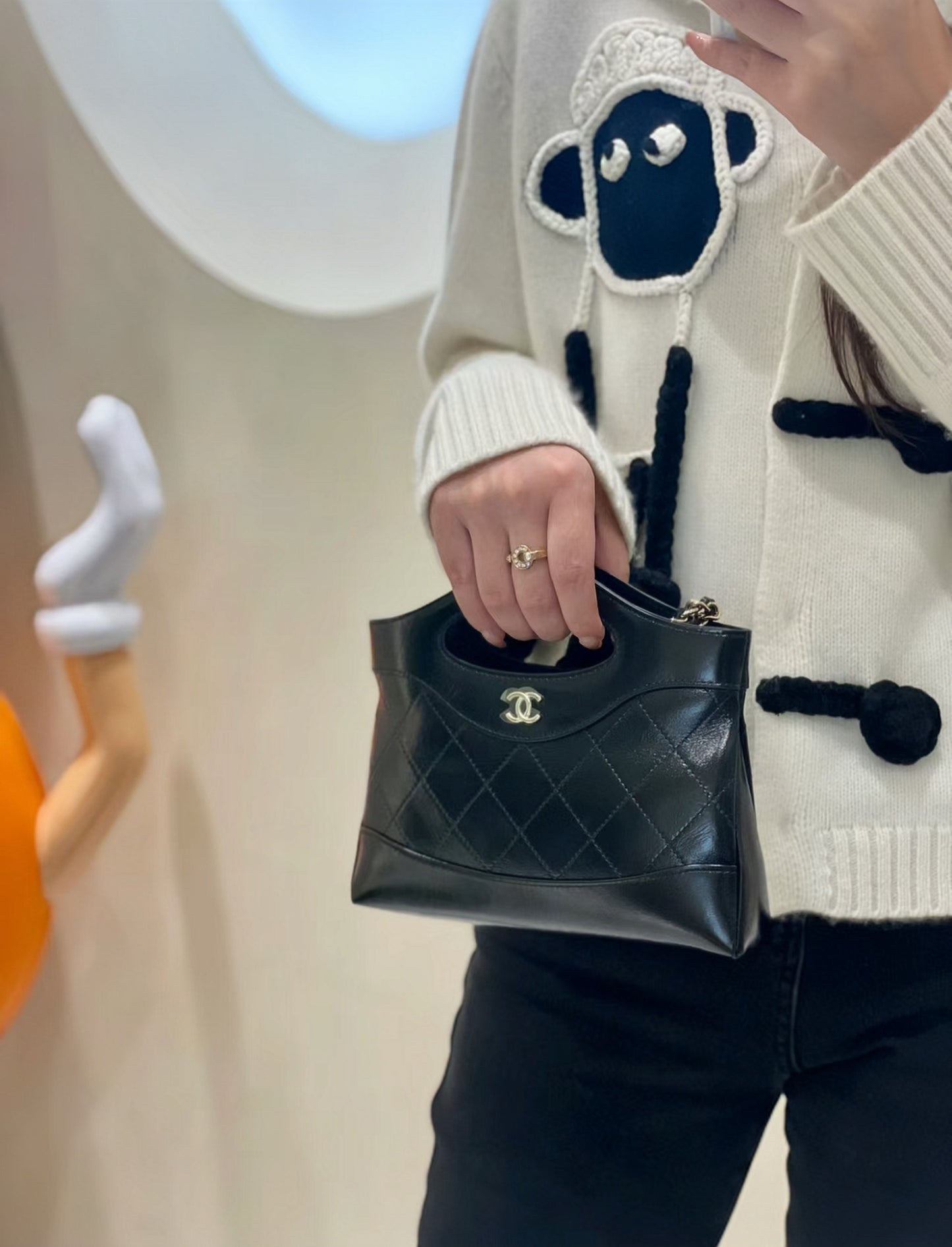 小香家-Nano31 Bag 橫版Mini 黑色
