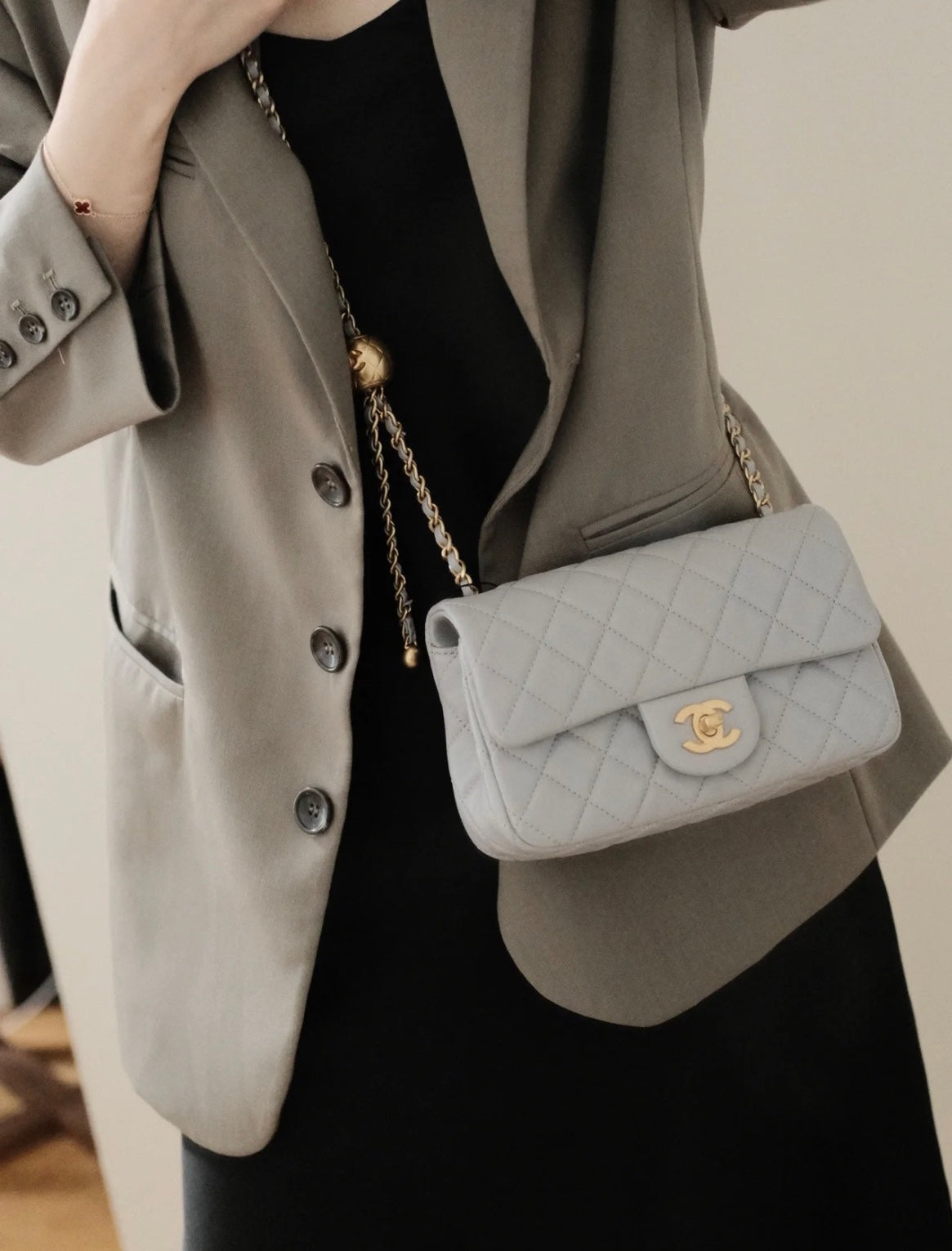 小香家-CF金球大Mini 淺灰色