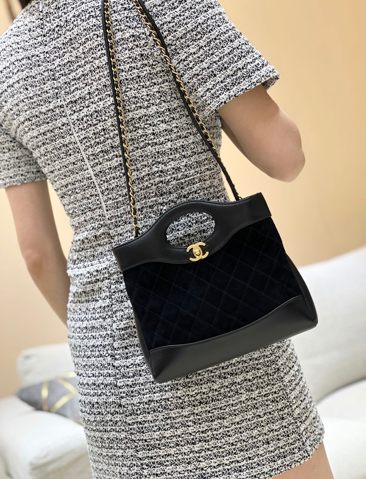 小香家-25P Mini 31Bag麂皮 黑色