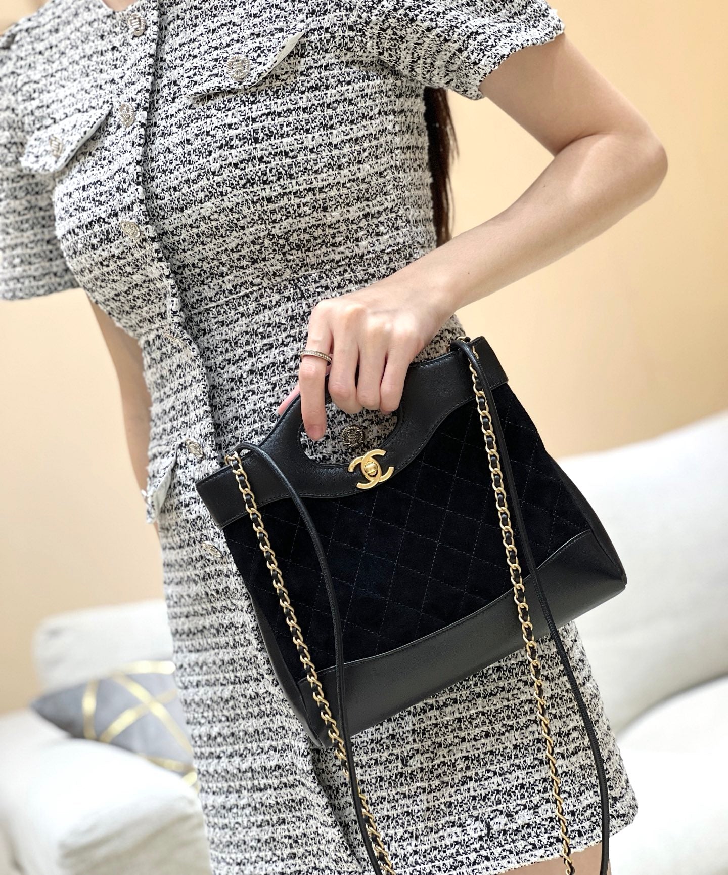 小香家-25P Mini 31Bag麂皮 黑色