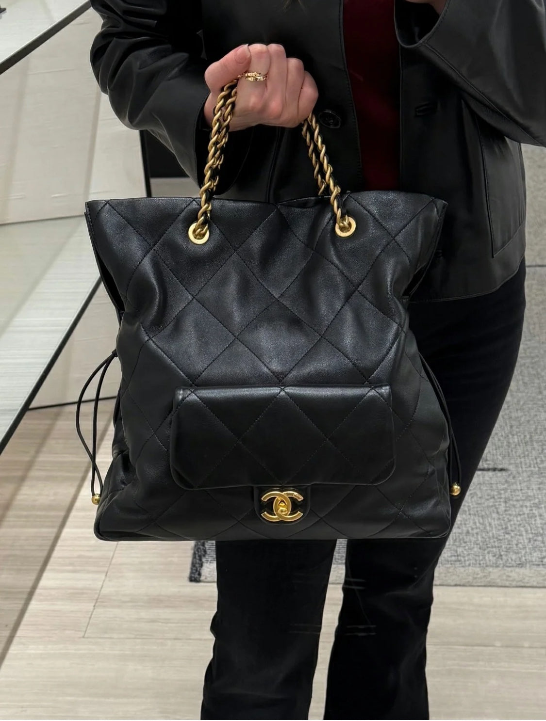 小香家-25C Shopping Bag大托特 黑金