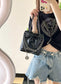 小香家-23S 22Bag Mini 黑色銀扣