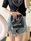 小香家-23S 22Bag Mini 黑色銀扣