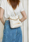 小香家-22Bag Mini 白色金扣