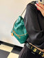 小香家-22Bag Mini 孔雀綠金扣
