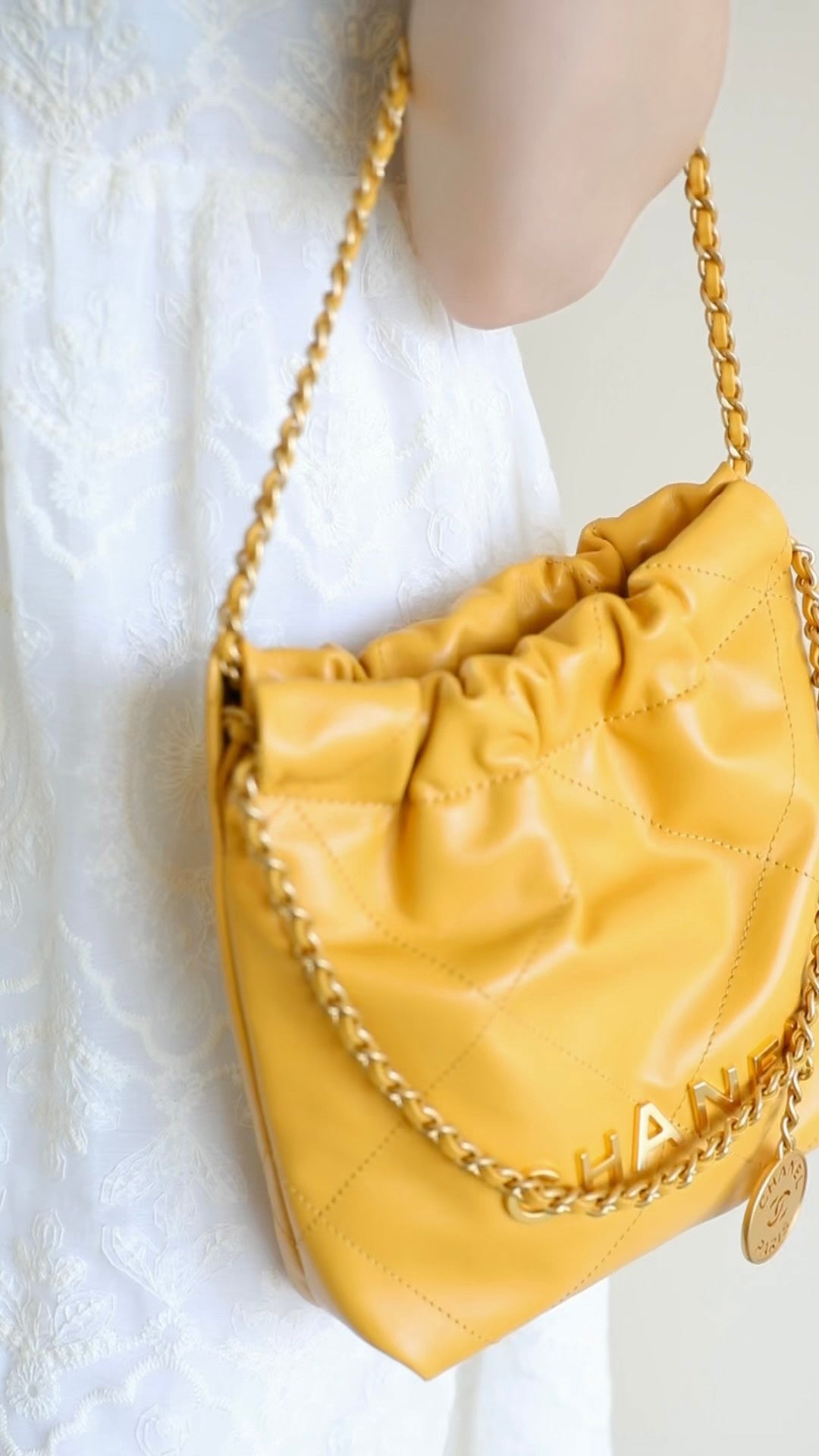 小香家-22Bag Mini 奶黃