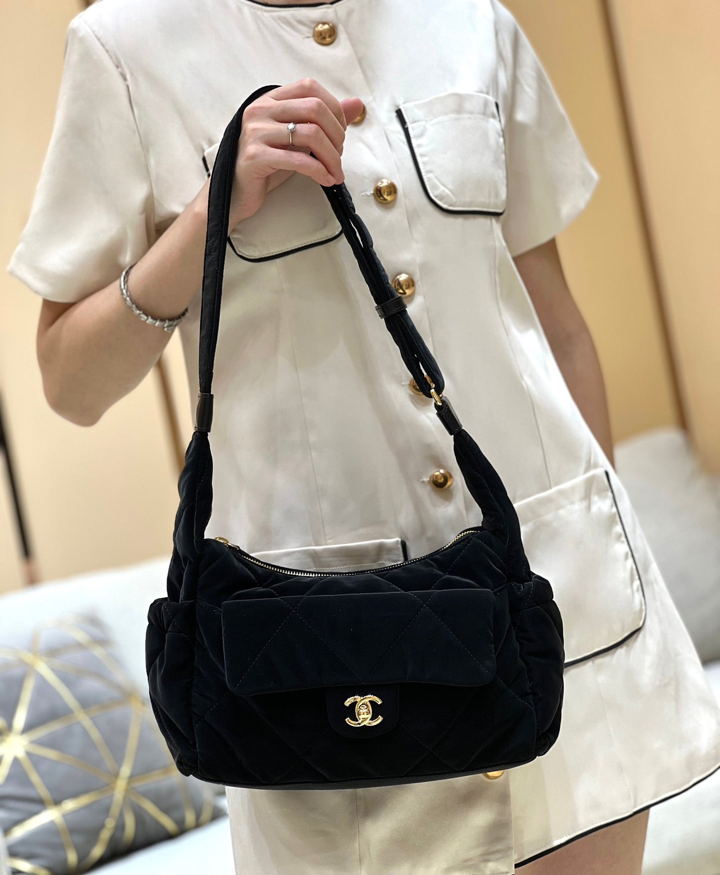 小香家-24N coconeige滑雪包小號 黑色