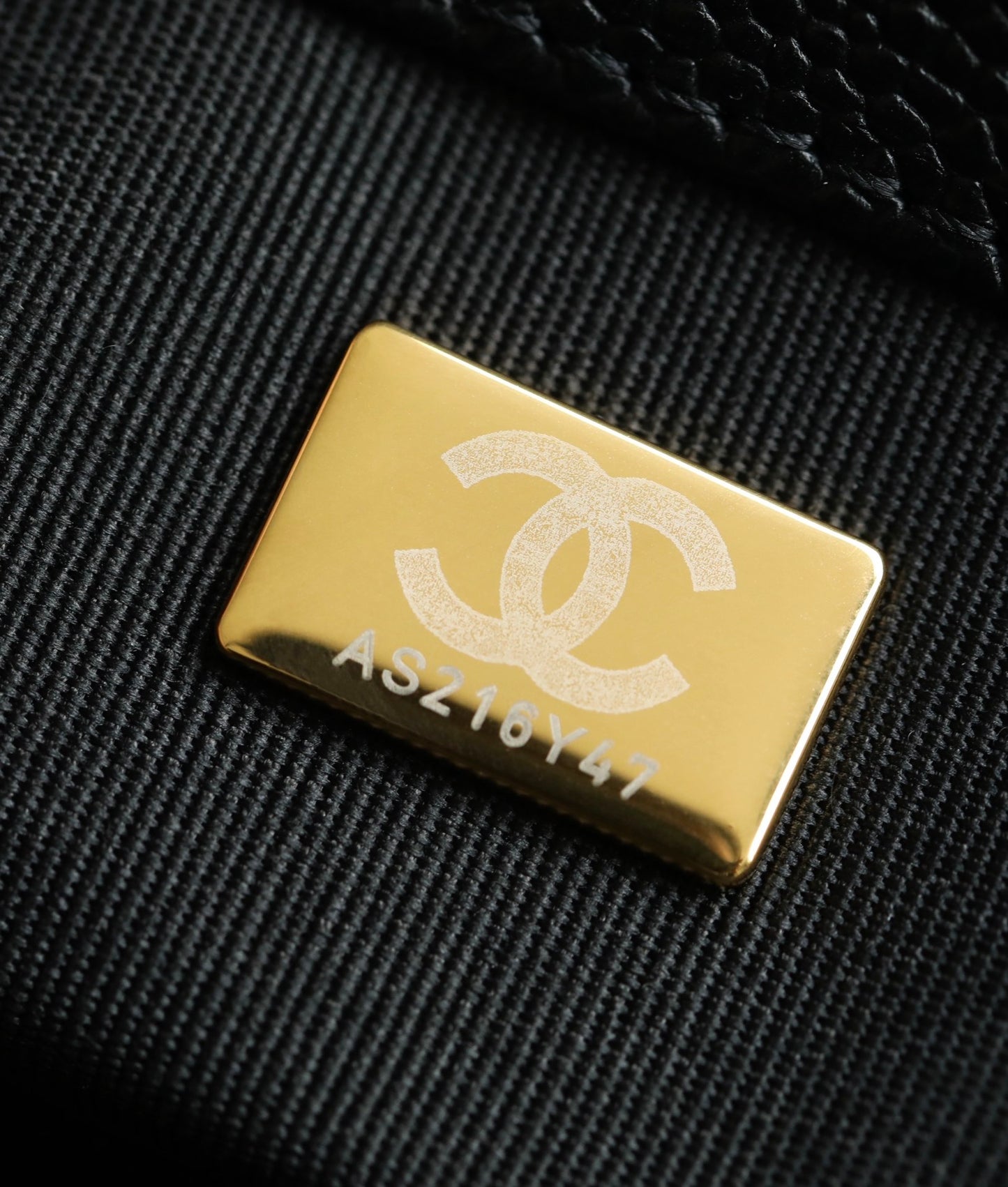 小香家-Leboy晶片版菱格紋魚子醬 中號 黑金