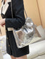小香家-25C 22Bag 金屬皮 銀色