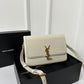 聖Y羅-BOX SAINT LAURENT 豆腐包 大號 奶白色