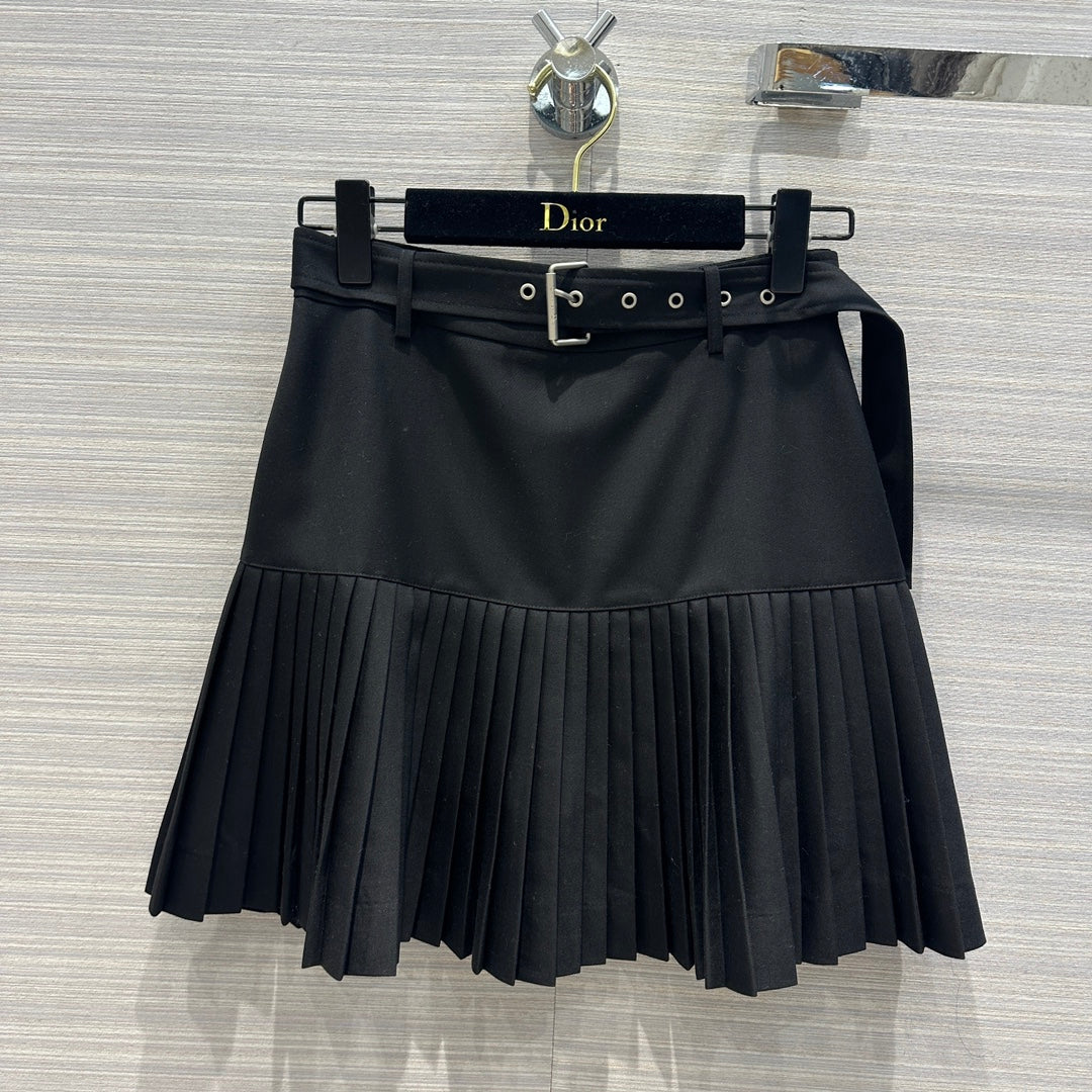 迪D家-2403 24春夏新品百褶半裙
