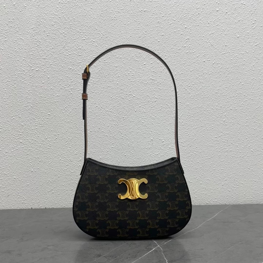 賽c家-新款Tillt Bag 腋下包 老花皮革