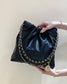 小香家-Chanel 22號手袋 魚子醬皮黑金色 小號