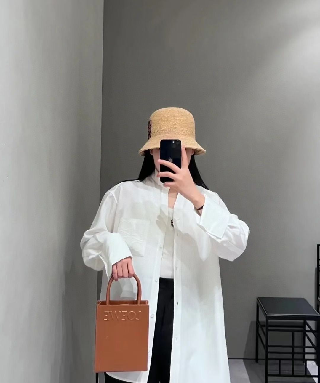 羅L威-Tote琴譜小托特 A5 焦糖色 上身圖