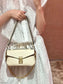 M46595 路L家-Pochette Métis East West 白色