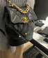 小香家- Chanel 24C 19bag 雙肩後背包 黑色