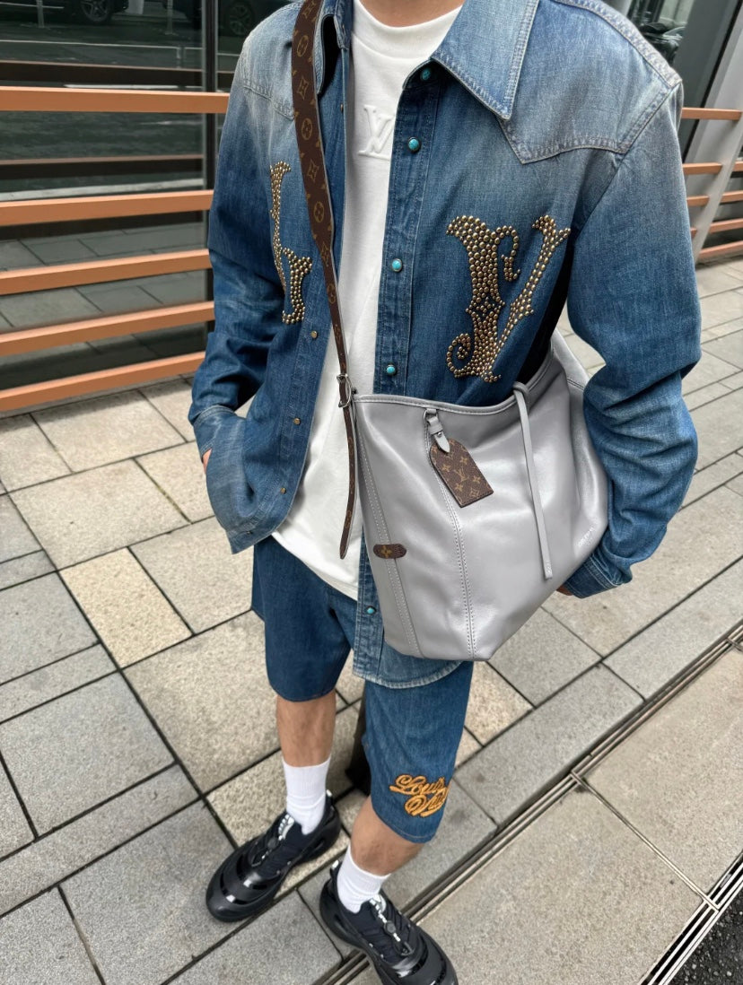 路L家-M25143 CarryAll Vibe MM手袋 灰色