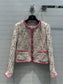小香家-2403 24早春新品短撞色邊小外套