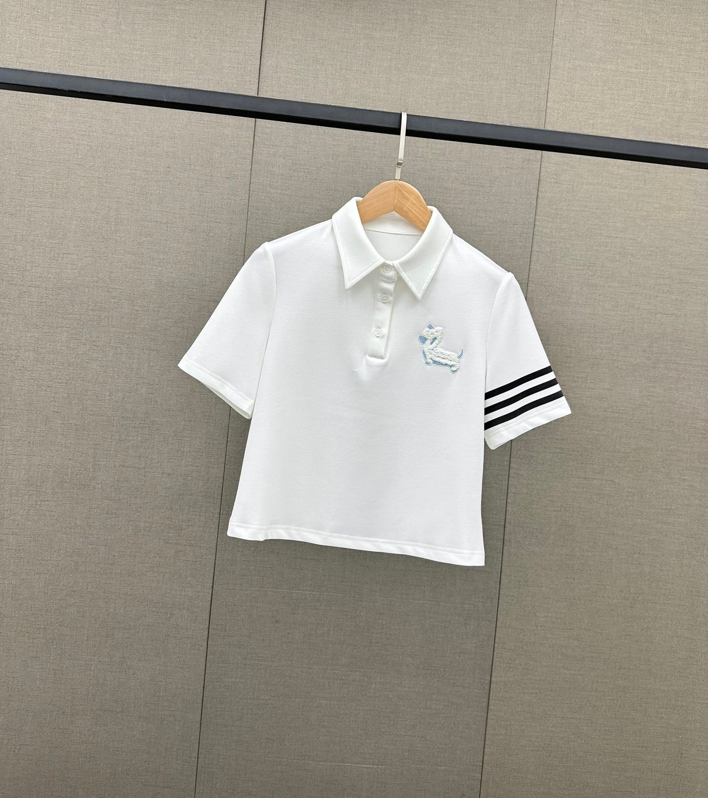 小香風-2403 學院風Polo TEE