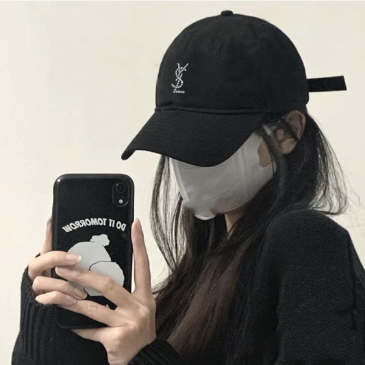 聖Y羅-純棉棒球帽 黑色