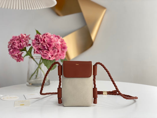 克羅C-key X手機包 棕色