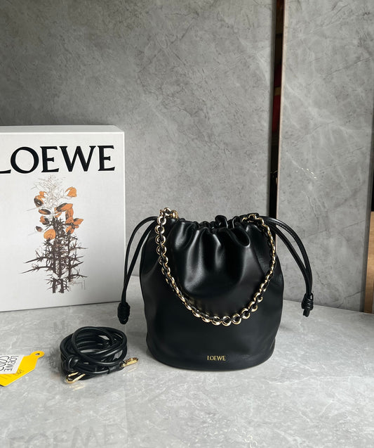 羅L威-Flamenco Purse Bucket水桶包 黑色