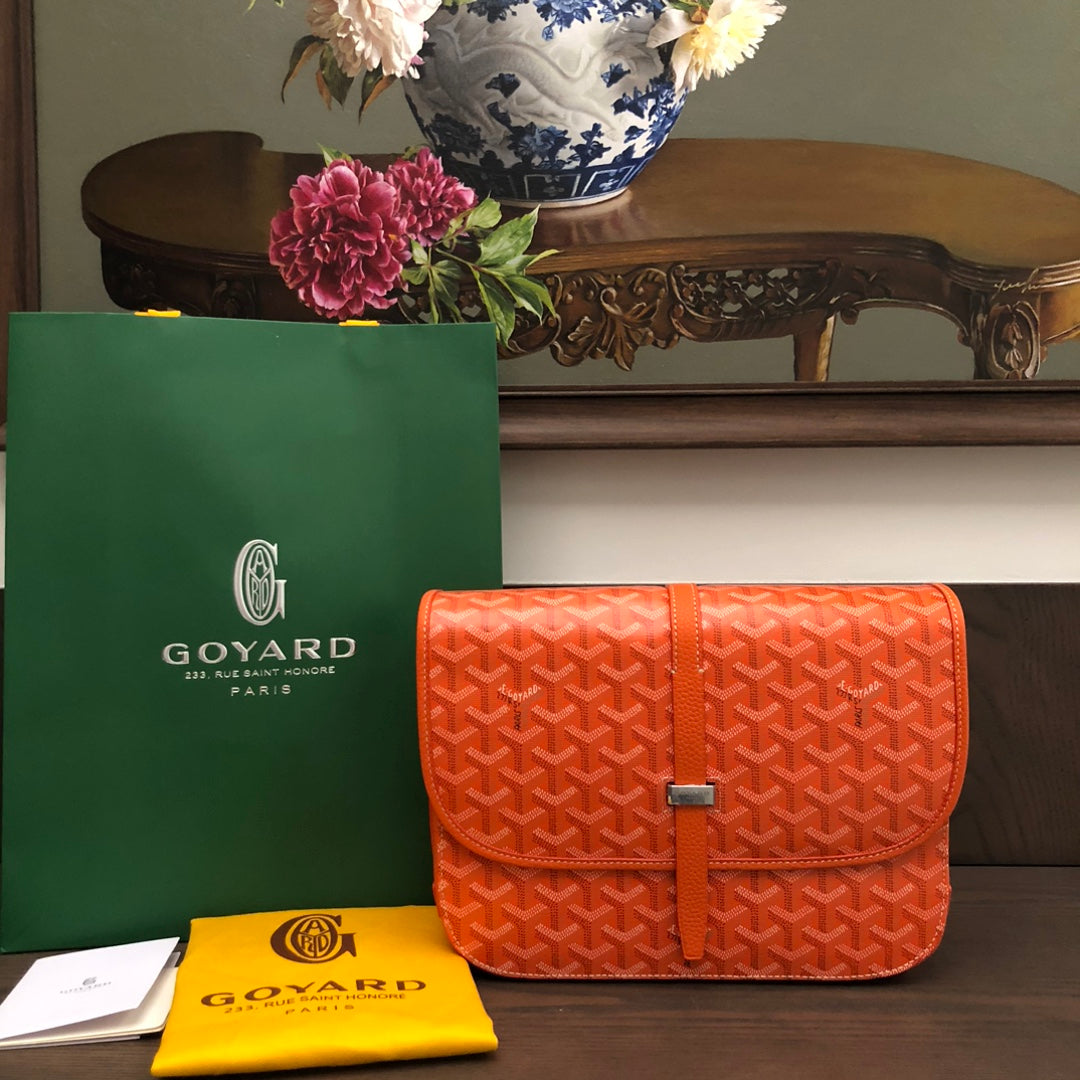 戈G家-Goyard 郵差包 橘色