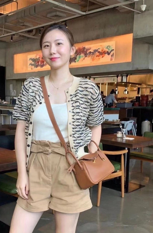 熱銷款 Hermes Mini Lindy-37 Gold 金棕色-金扣