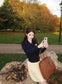 穆M家-Aventure 納帕皮革手袋-橡樹棕中號上身分享