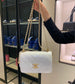 小香家-Chanel 24c雙金球 CF Mini19 白色