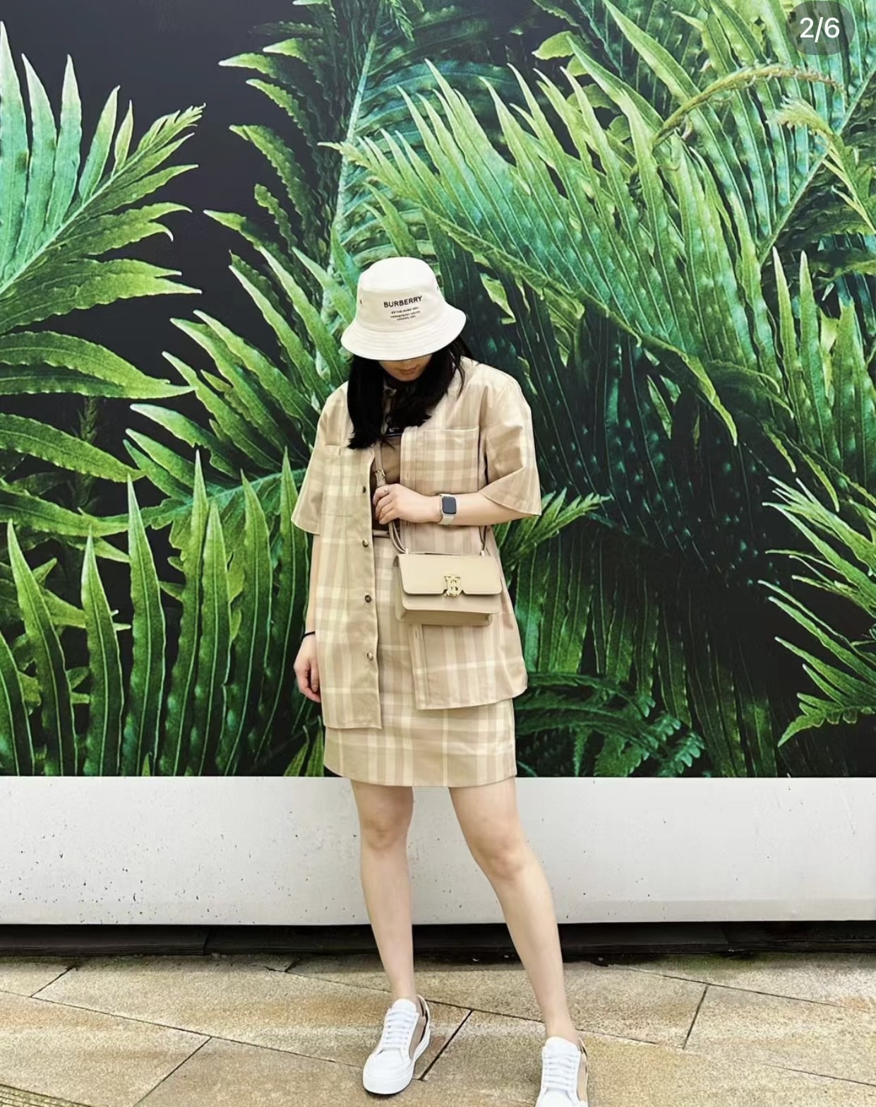 巴B家-Robin洛賓包 斜背包 手拿包 杏色
