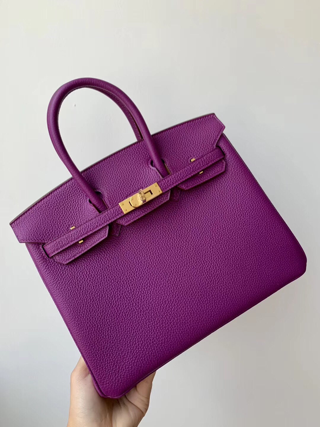 小愛款-Birkin 25 Togo P9 海葵紫 金扣