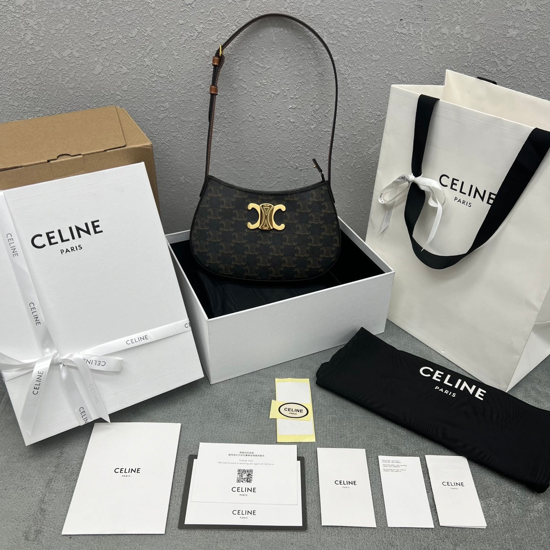 賽c家-新款Tillt Bag 腋下包 老花皮革