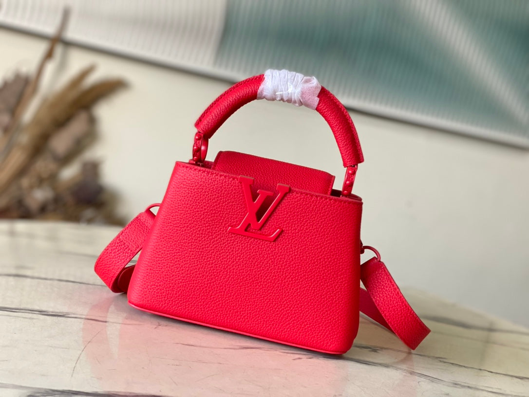 路L家-M11798 mini Capucines迷你手袋 紅色