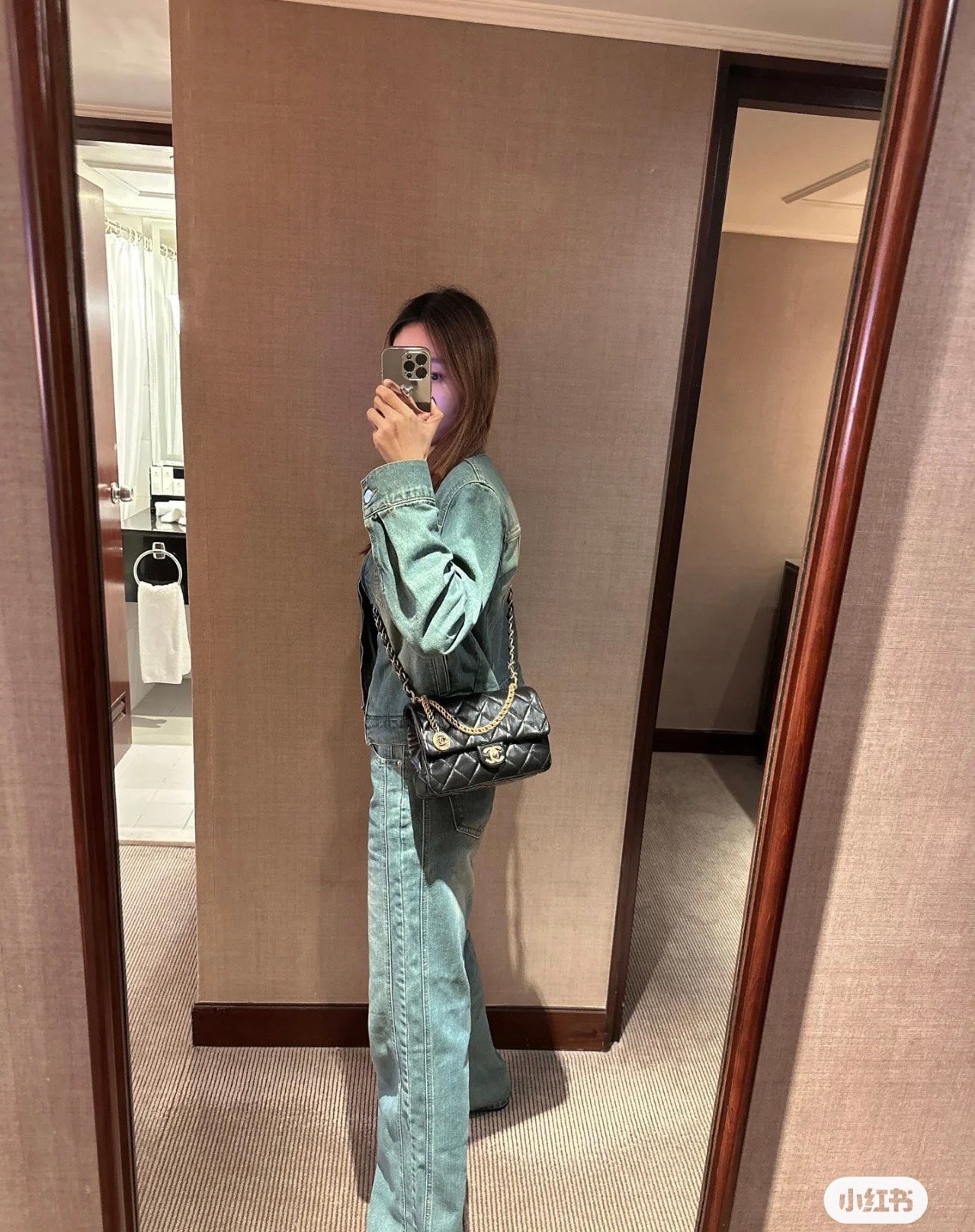 小香家-2023春夏新款 金幣CF包 黑色
