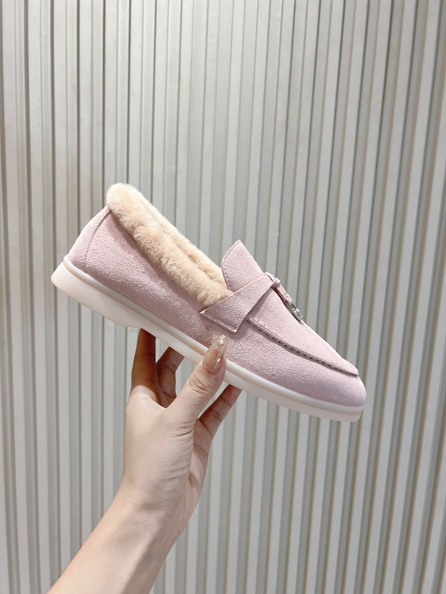 L-Piana-2024 毛毛鞋 粉色