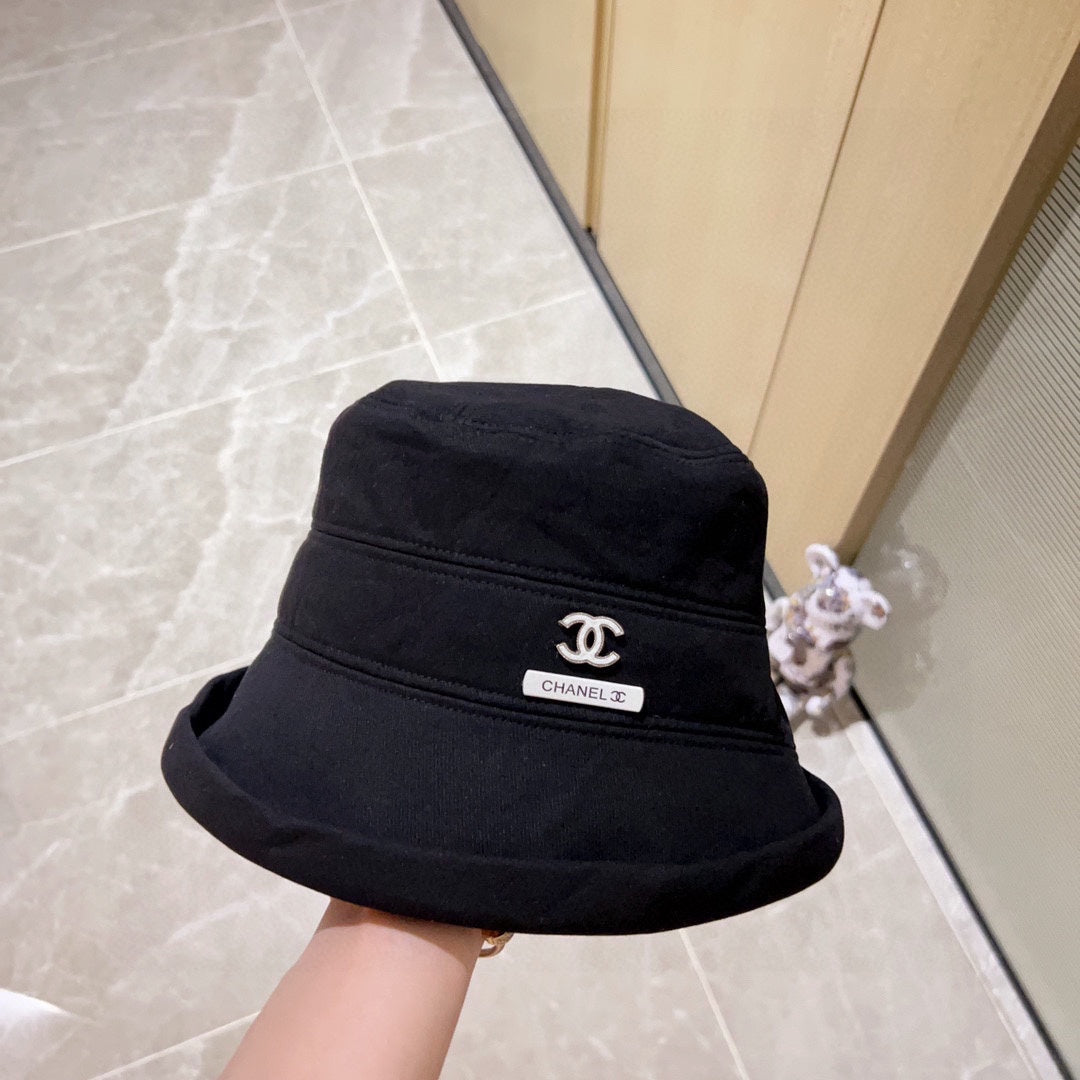 小香家-2023新款不規則漁夫帽 黑色